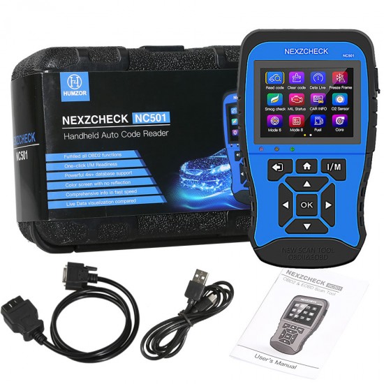 HUMZOR NexzCheck NC501 OBD2/EOBD Scanner for Universal Vehicles