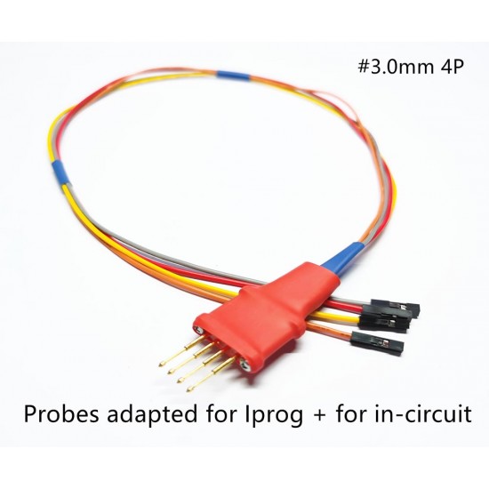 Probes Adapters for in-circuit ECU Work with Iprog+ Programmer and Xprog