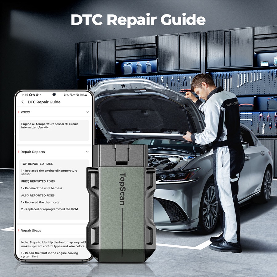 TOPDON-TopScan-PRO-Mid-level-Diagnostic-Tool-13-Reset-Functions-IM-Readiness-Injector-Coding-Tire-Pressure-Reset-Sunroof-Initialization-HKSP551