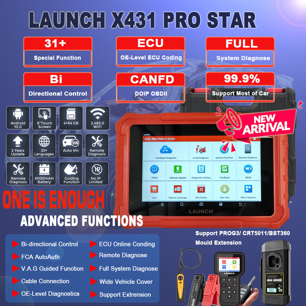 2024-Launch-X431-PRO-STAR-Bidirectional-Diagnostic-Scanner-Supports-CAN-FD-DoIP-31-Service-Functions-ECU-Coding-upgrade-of-X431-V-and-Pro-Elite-SP562