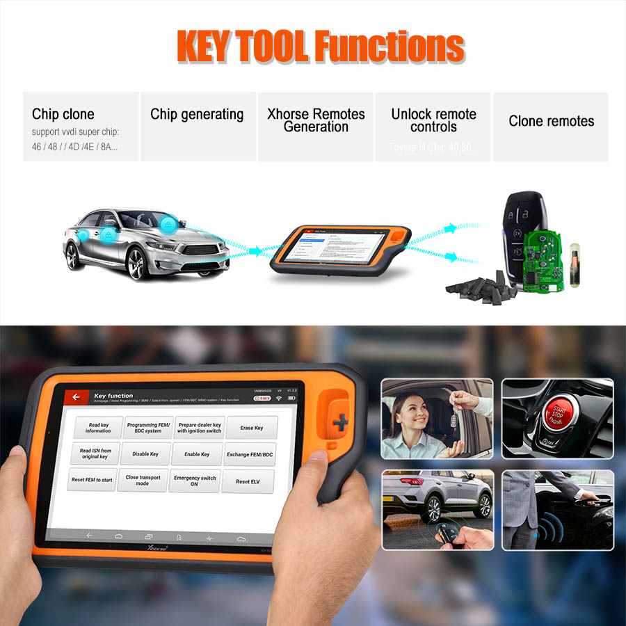 Xhorse-VVDI-Key-Tool-Plus-Pad-Global-Advanced-Full-Version-Get-Free-Unlimited-MB-Token-and-ID48-96bit-3-Tokens-Per-Day-for-One-Year-SZ-SK305-F